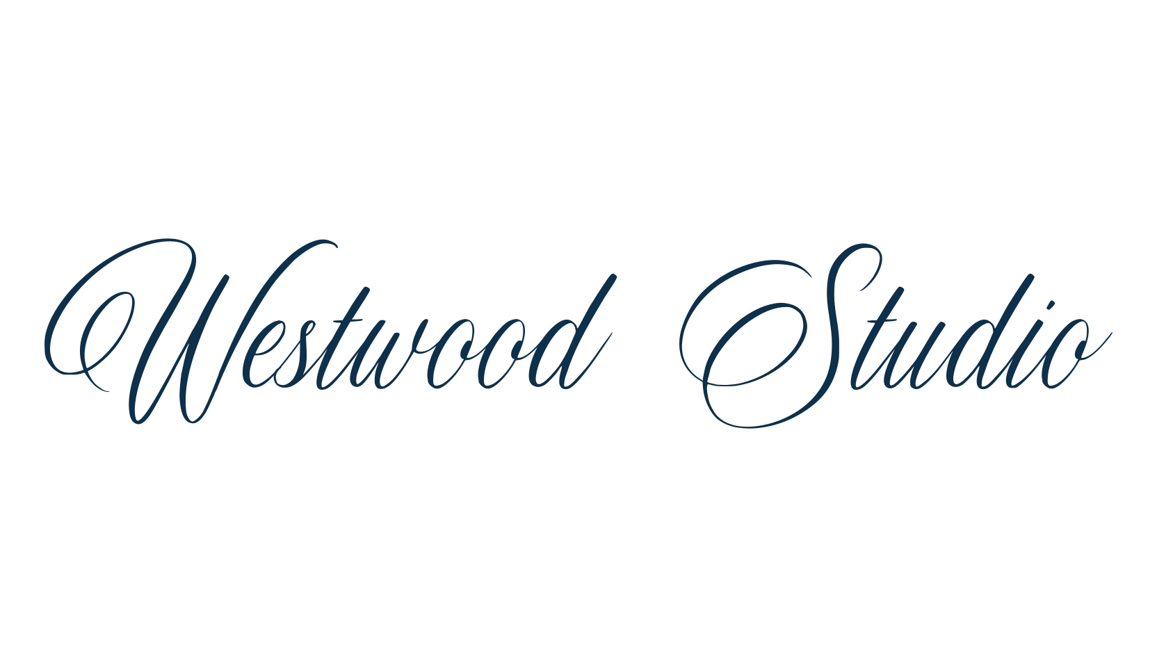 Westwood Studio, script calligraphy fancy decorative font preview