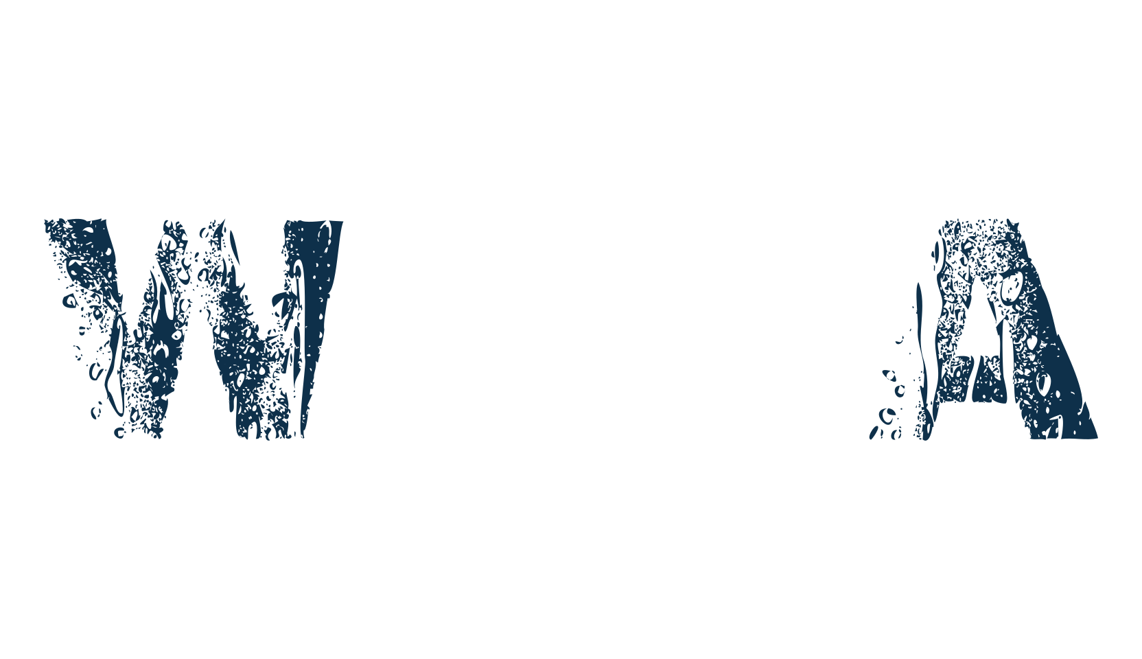 Wet Arial, fancy decorative font preview