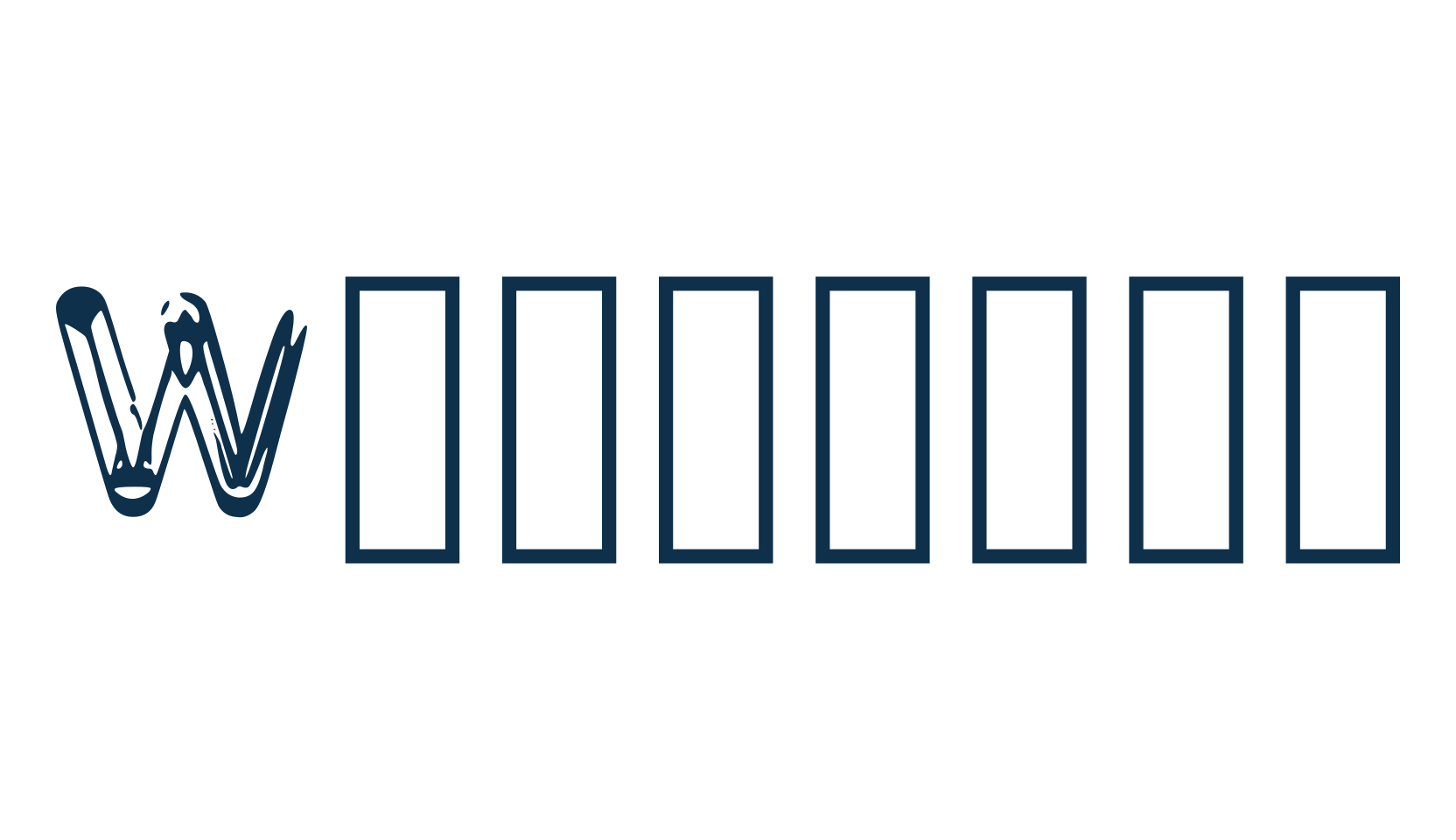 Wetbrush, distorted font preview