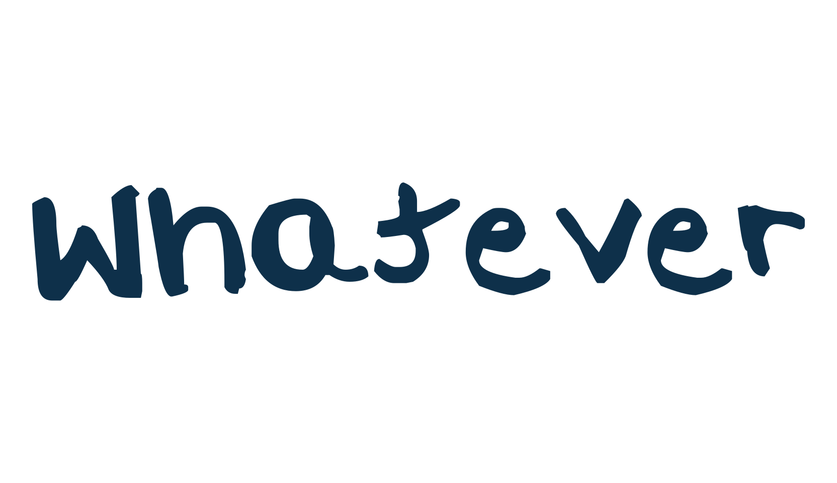 Whatever (whatever), script handwritten fancy decorative calligraphy font preview