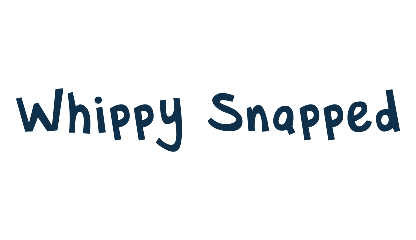 Whippy Snapped, display market font preview
