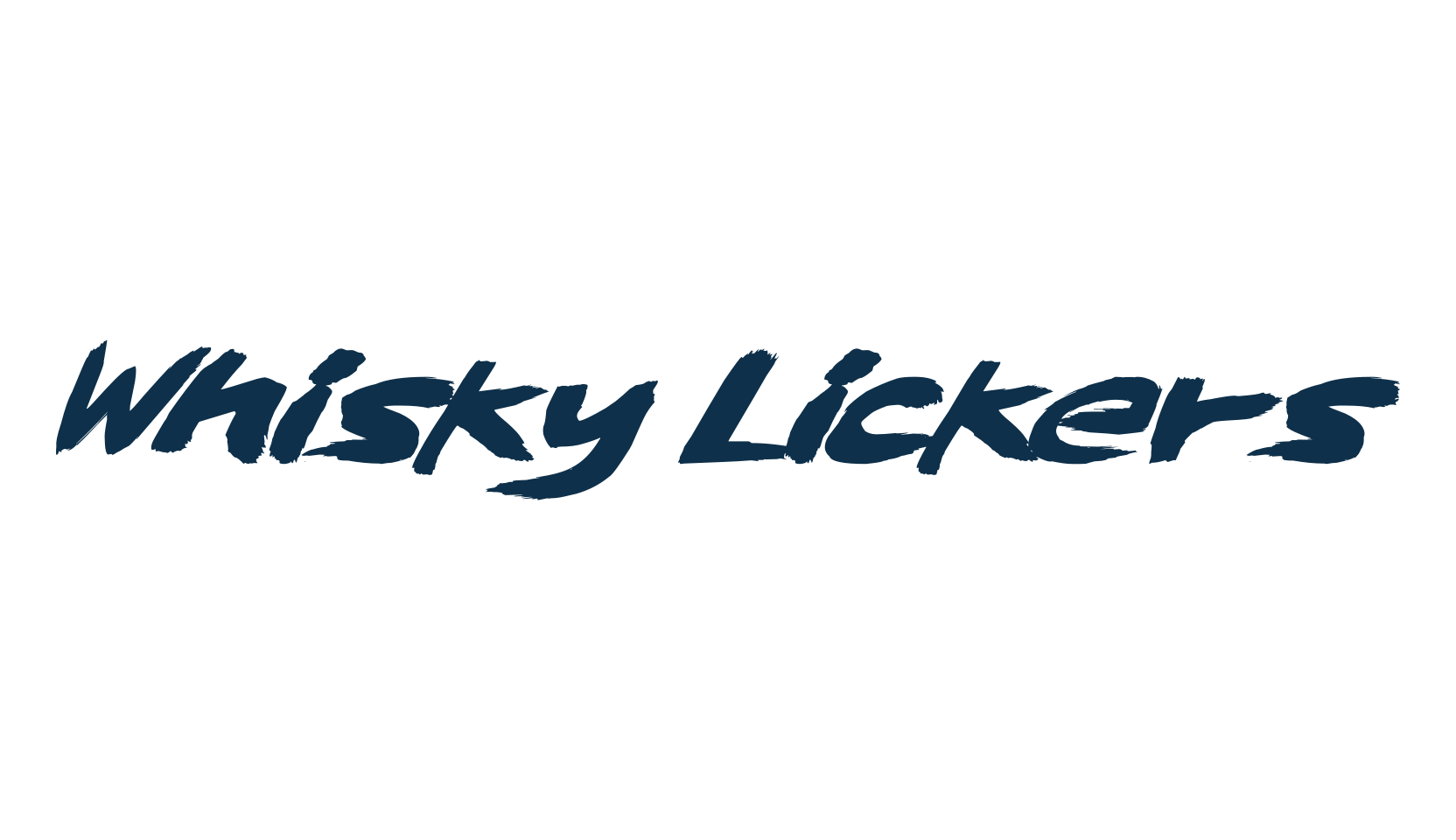 Whisky Lickers, script brush fancy decorative calligraphy font preview