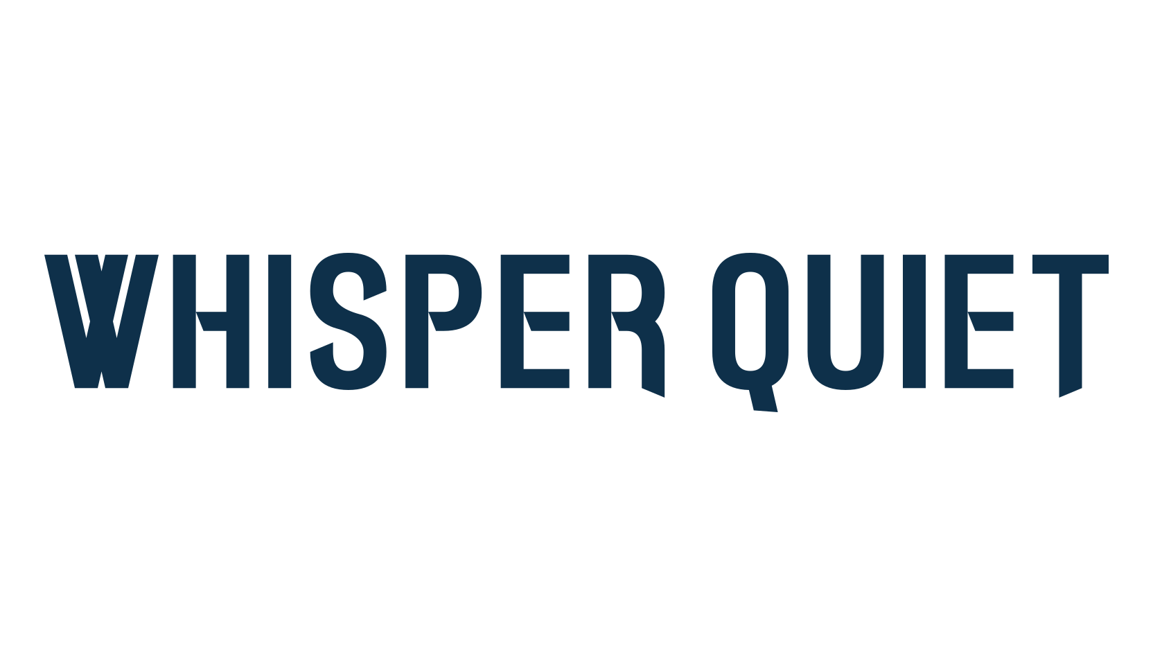 Whisper Quiet, modern font preview