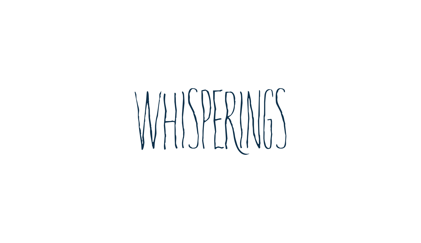 Whisperings, script handwritten fancy decorative calligraphy font preview