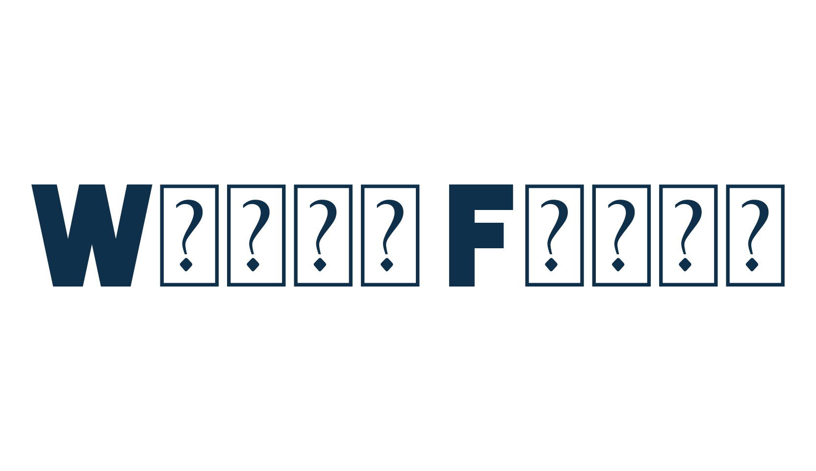 White Flame, sans serif font preview