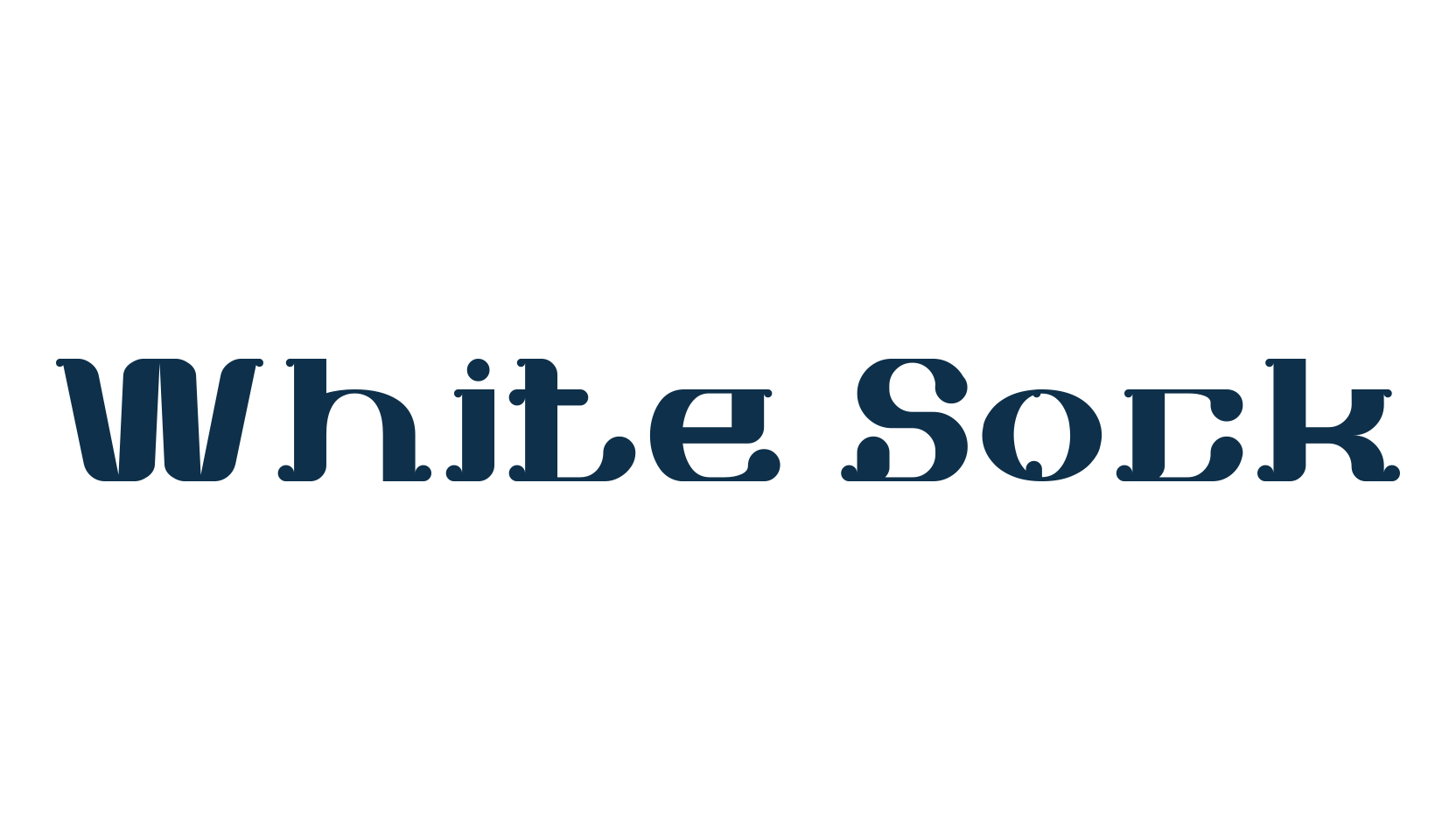 White Sock, various font preview