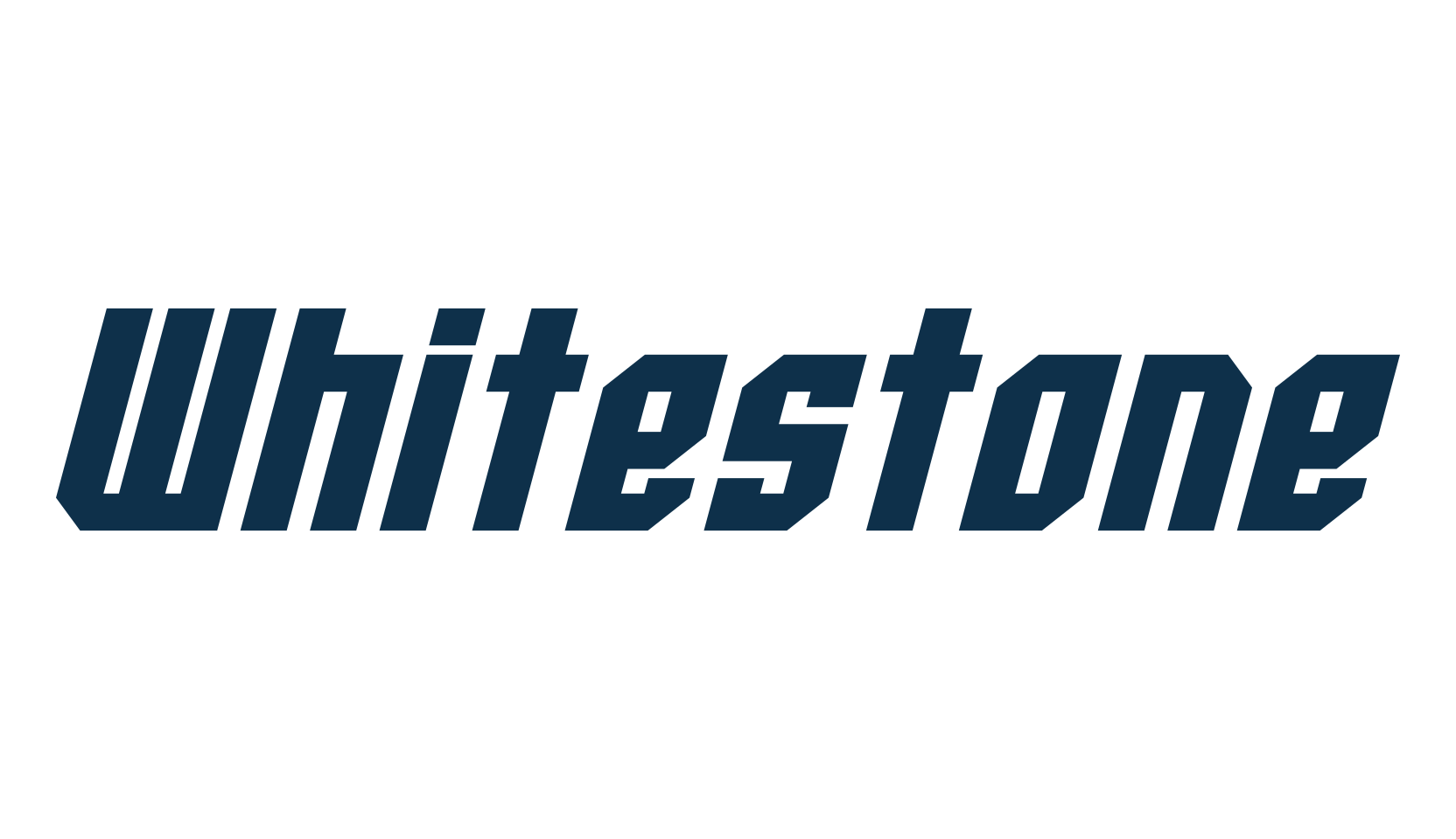 Whitestone, square font preview
