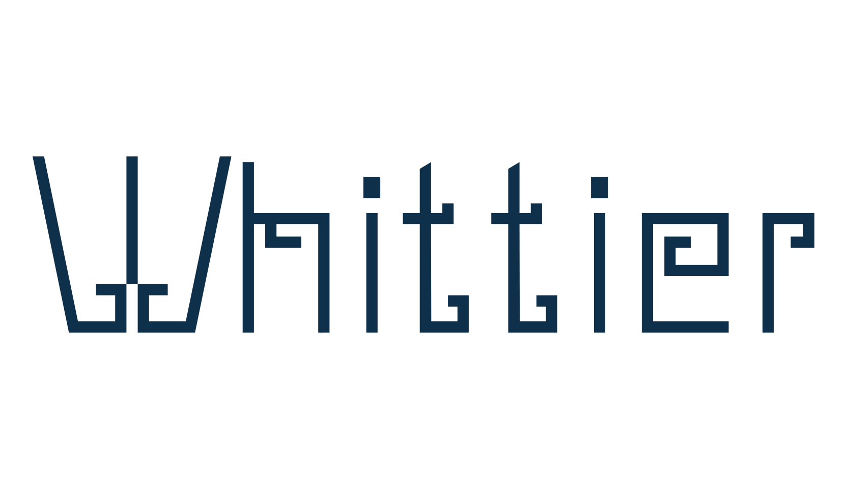 Whittier, various font preview