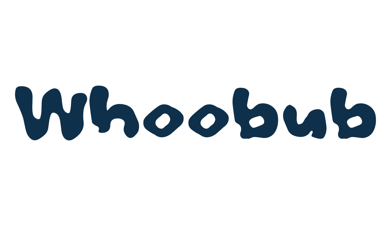 Whoobub, fancy cartoon decorative font preview