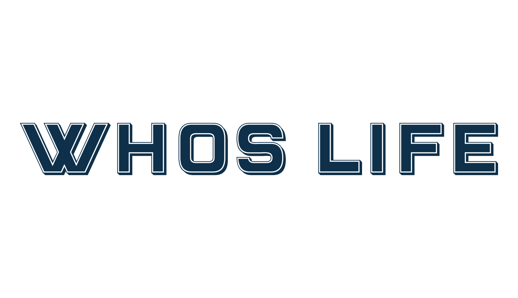 Whos Life, basic sans serif font preview