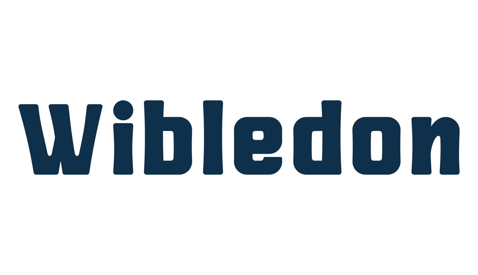 Wibledon, fancy retro decorative font preview
