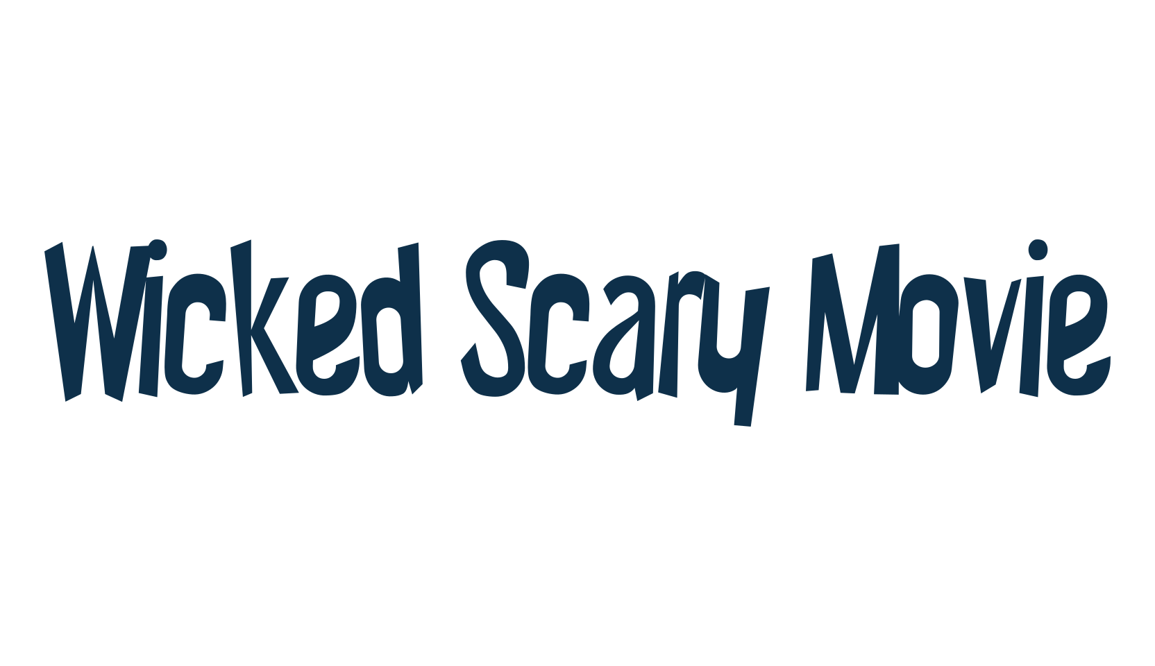 Wicked Scary Movie, fancy cartoon decorative font preview