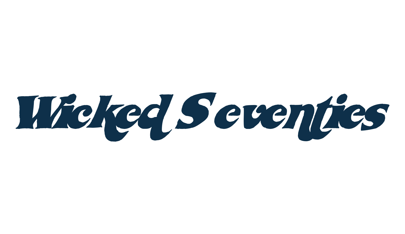 Wicked Seventies, groovy font preview