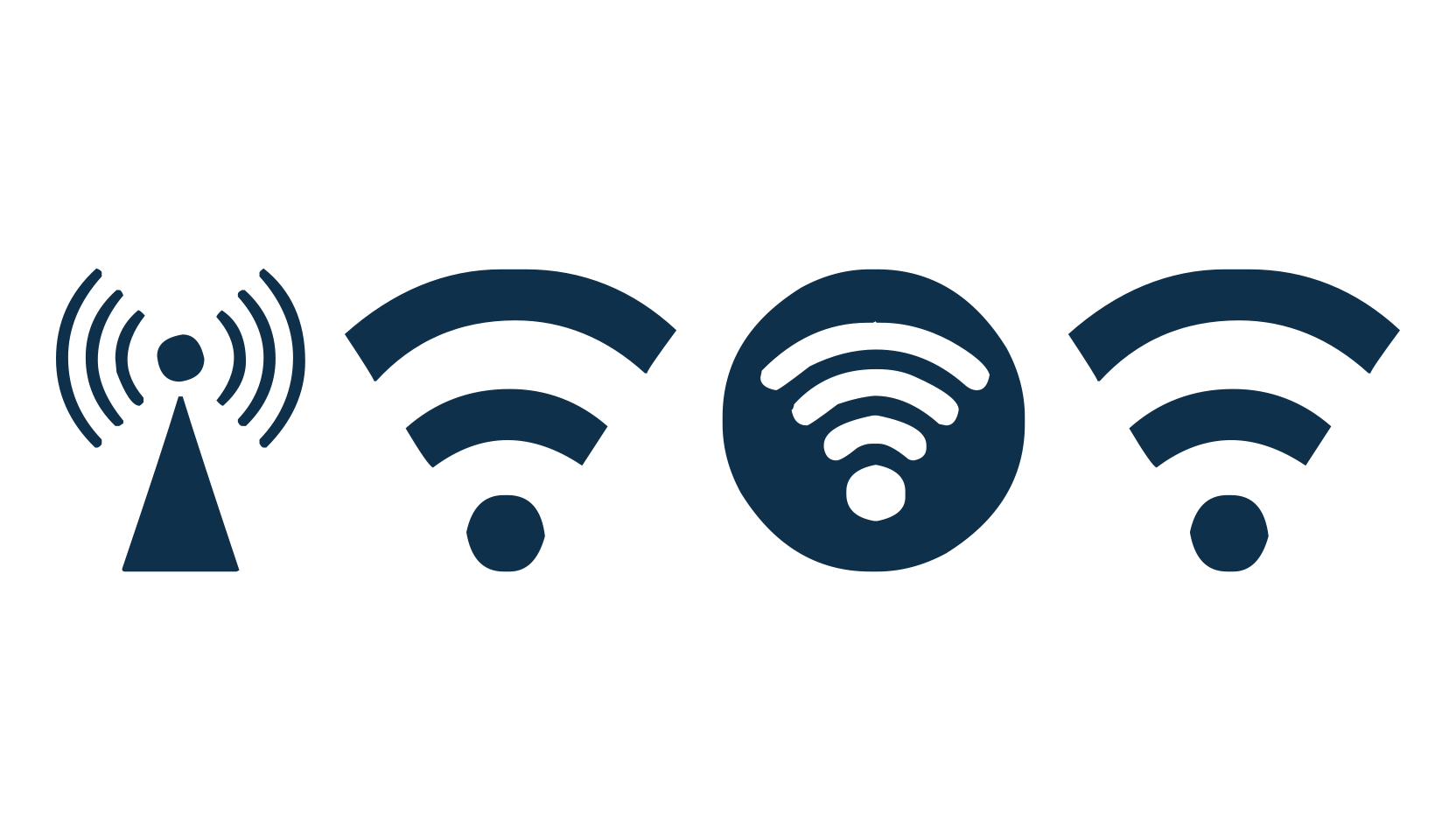 WiFi, fancy decorative font preview
