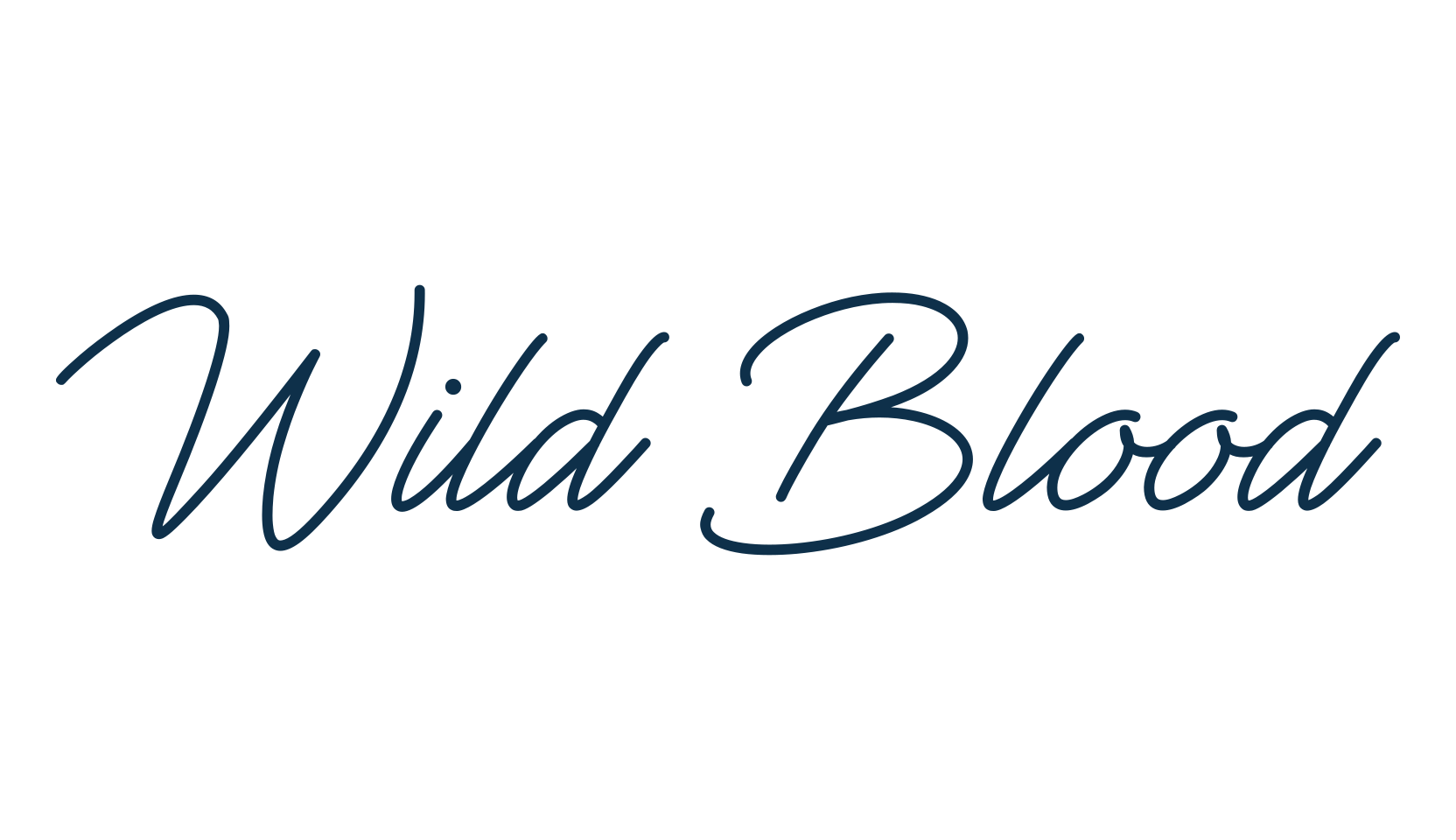 Wild Blood, fancy decorative font preview
