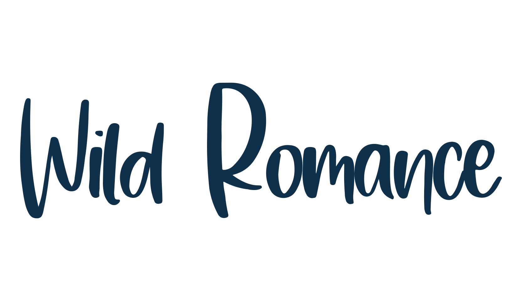 Wild Romance, fancy various decorative script calligraphy font preview