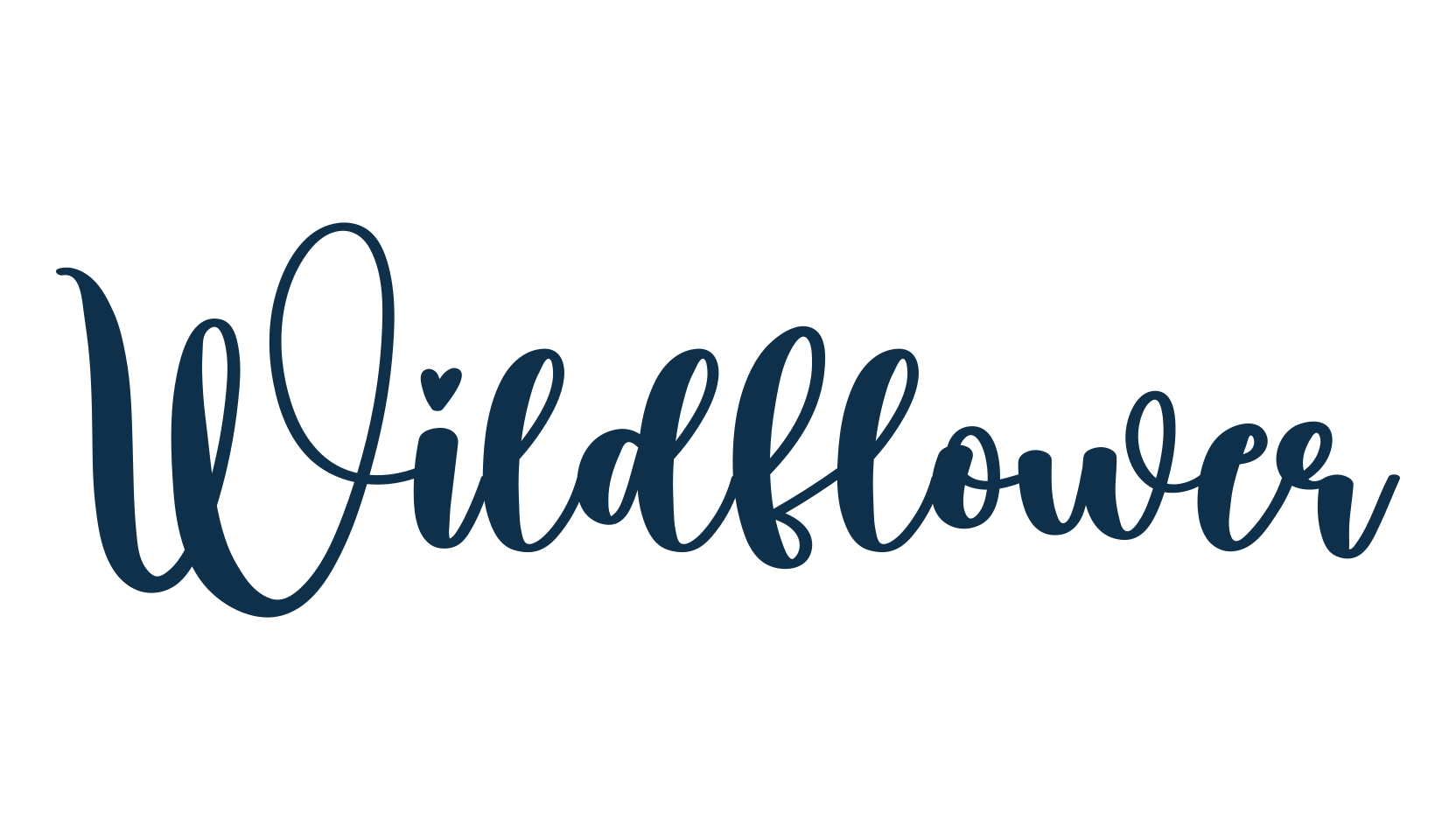 Wildflower (wildflower-3), fancy various decorative script calligraphy font preview