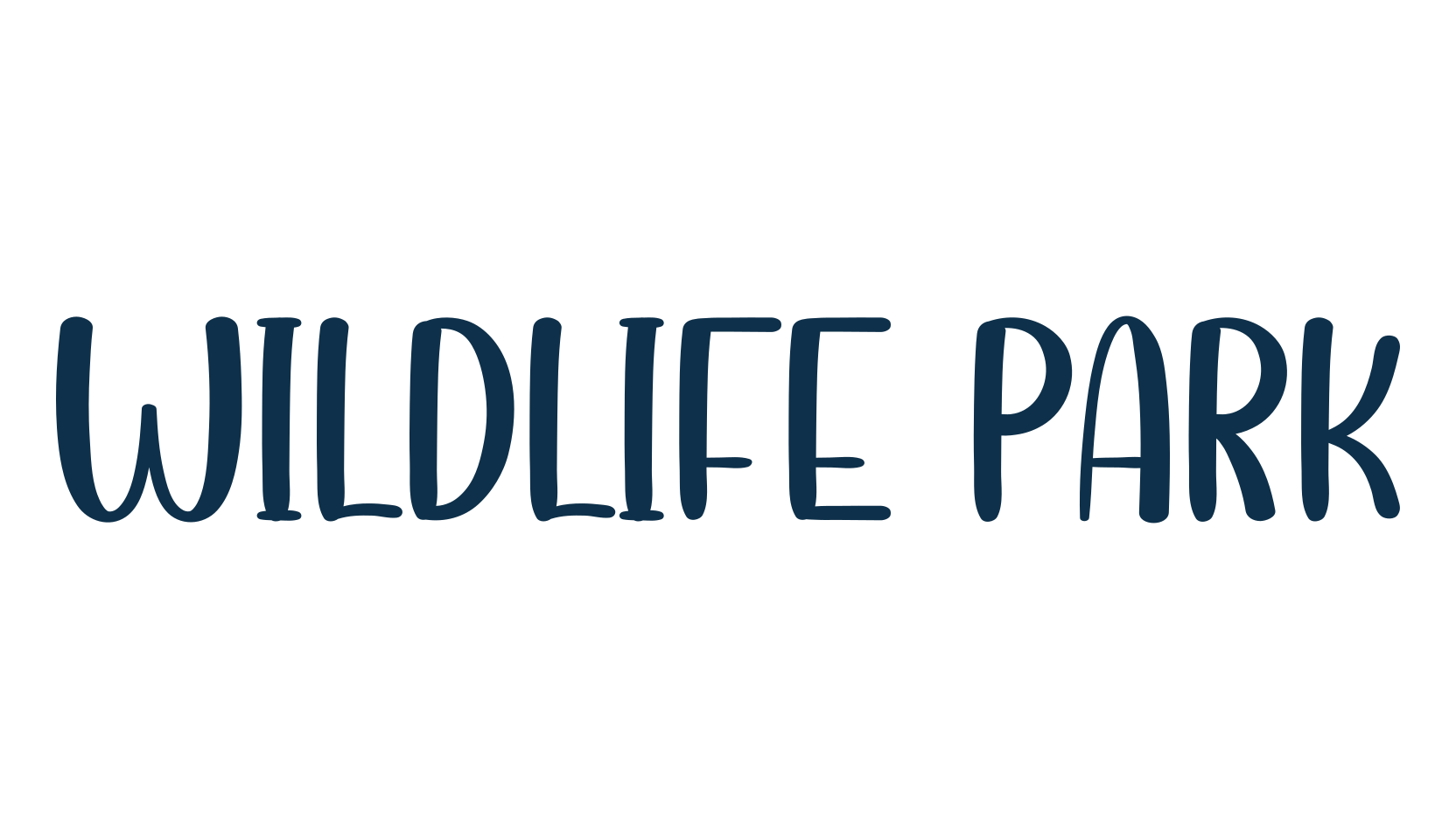 Wildlife Park, various font preview