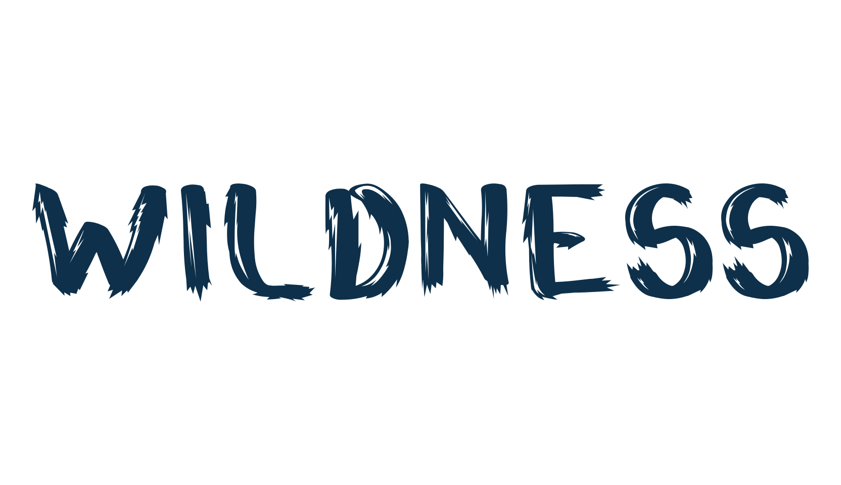 Wildness, halloween font preview