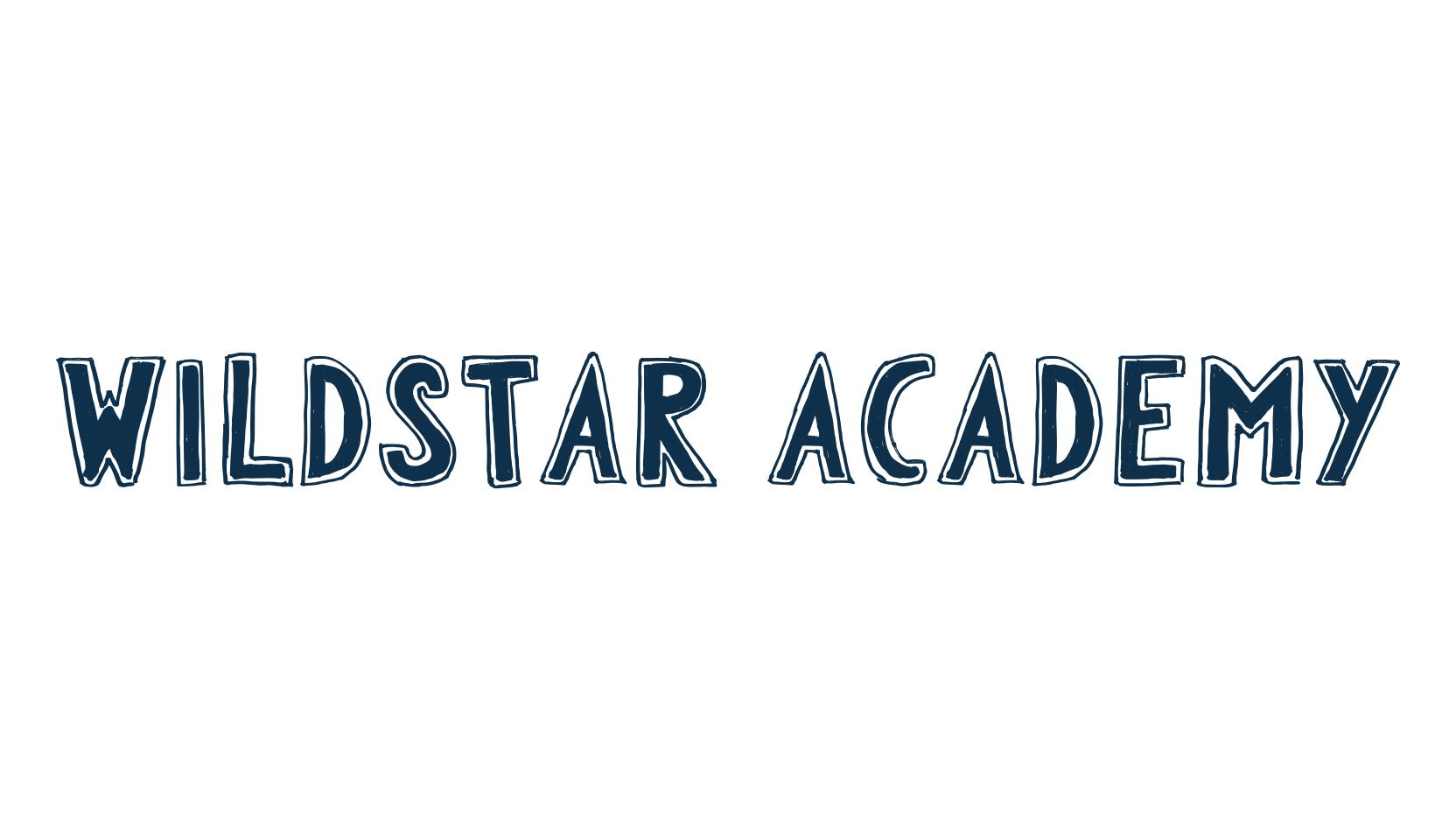 Wildstar Academy, cartoon font preview