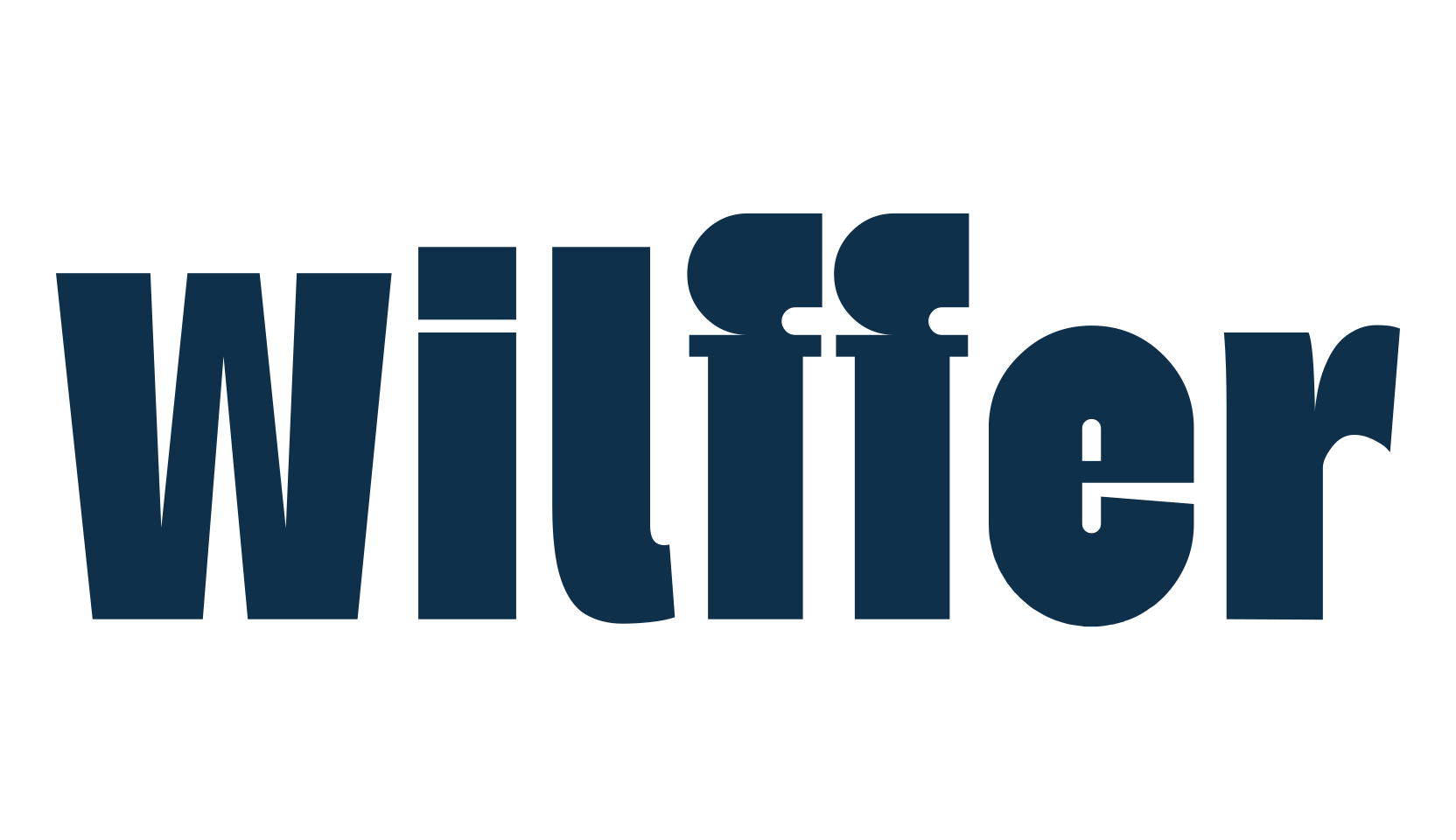 Wilffer, basic sans serif font preview