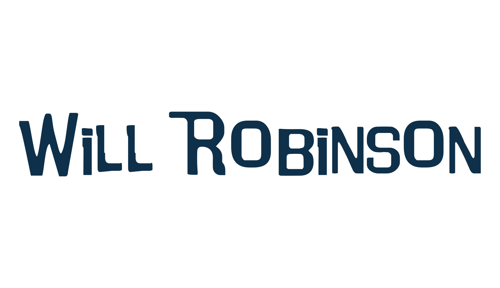 Will Robinson, fancy cartoon decorative font preview