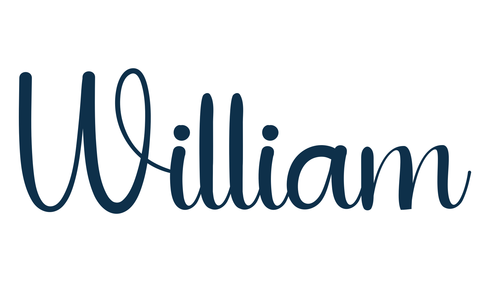 William (william-4), fancy various decorative script calligraphy font preview