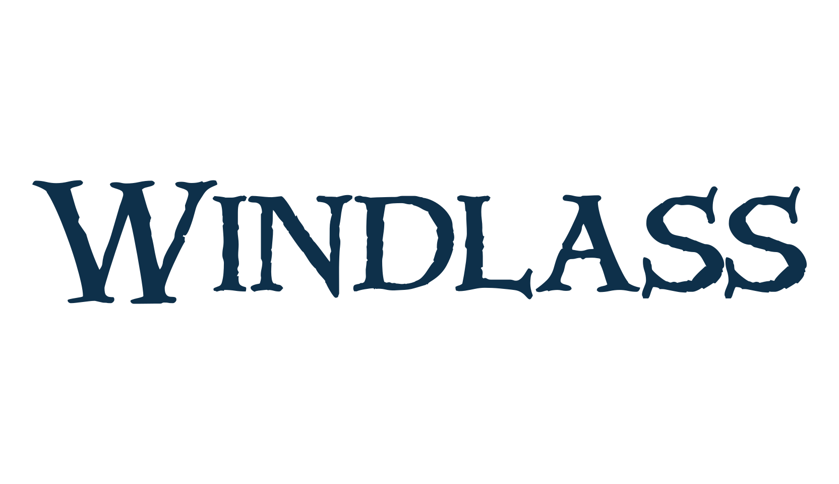 Windlass, various font preview