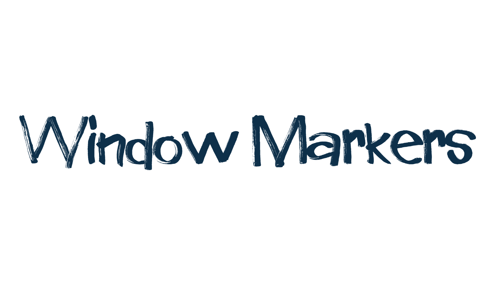 Window Markers, fancy various decorative script calligraphy font preview