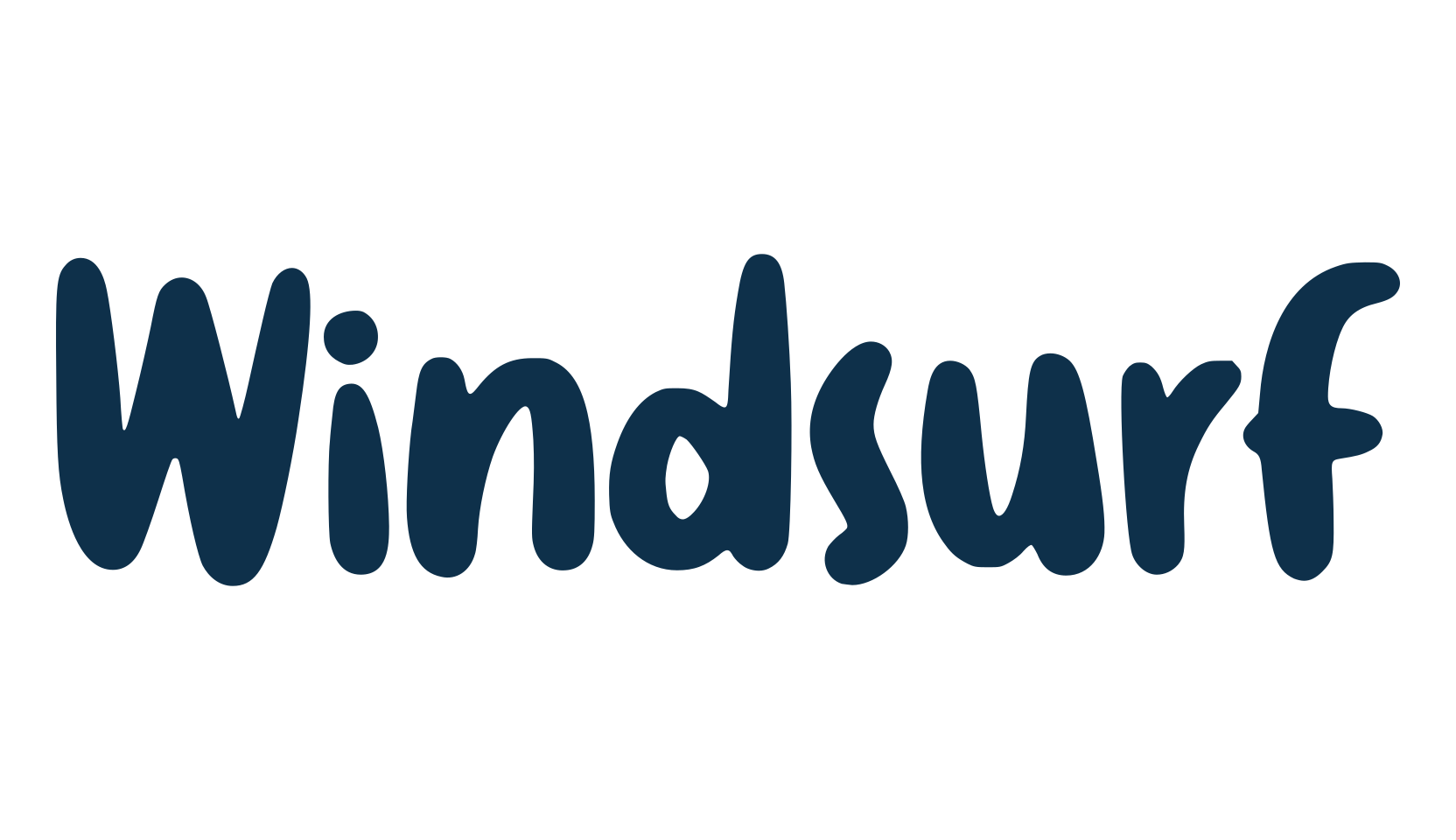 Windsurf, fancy cartoon decorative font preview
