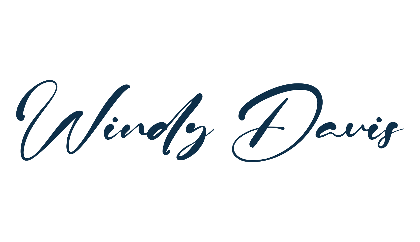 Windy Davis, various font preview
