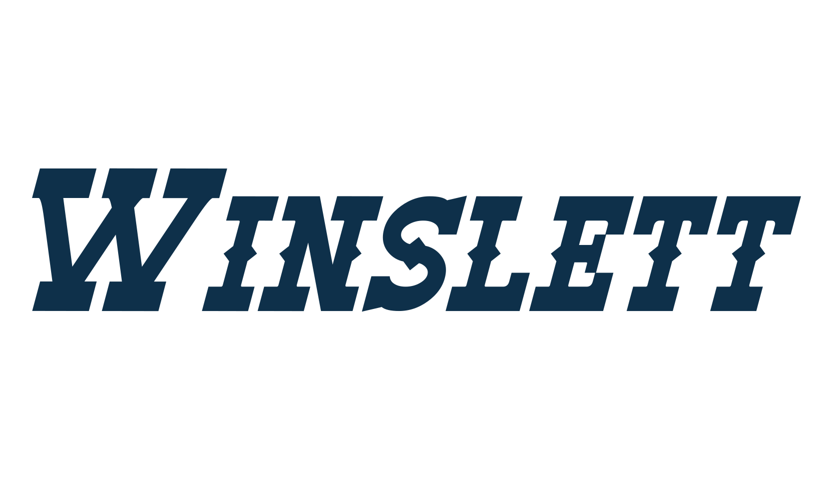 Winslett, western font preview