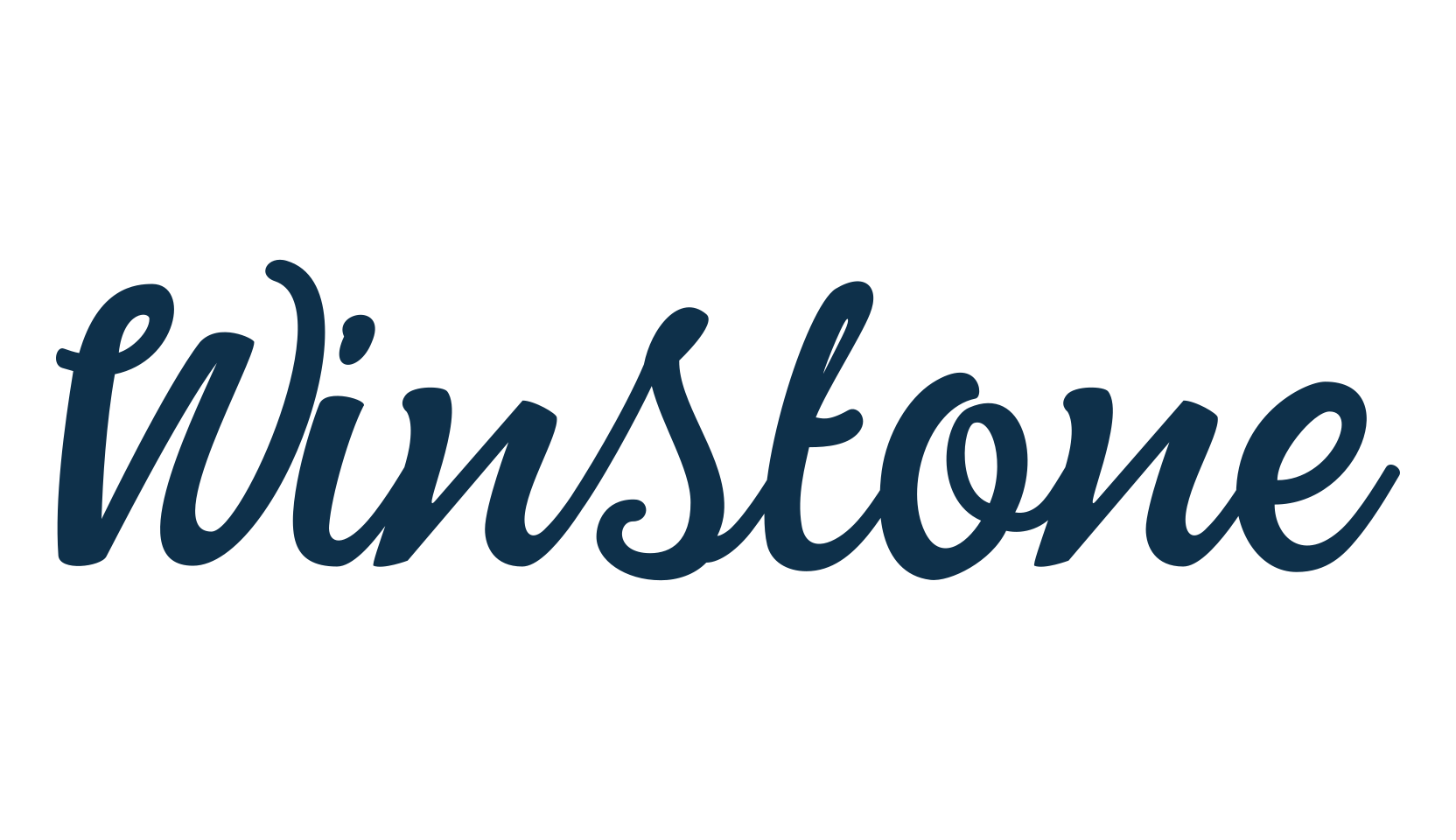 Winstone, fancy various decorative script calligraphy font preview