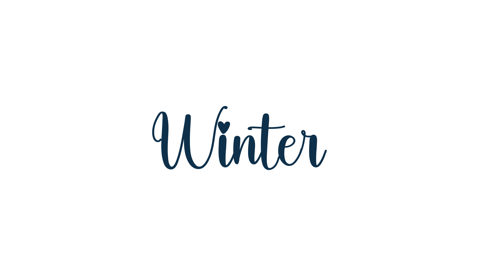 Winter (winter-12), fancy various decorative script calligraphy font preview