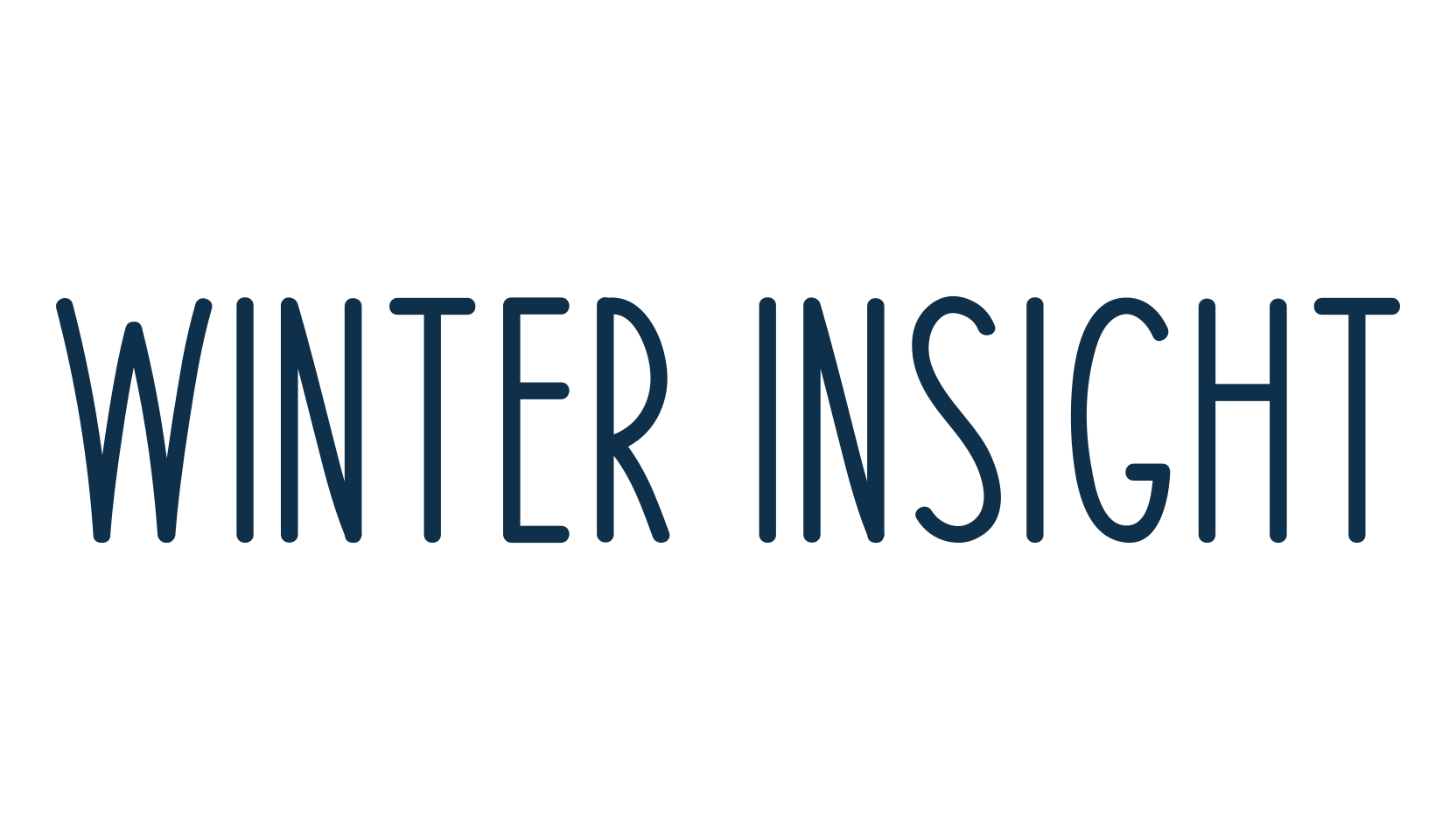 Winter Insight, handwriting font preview