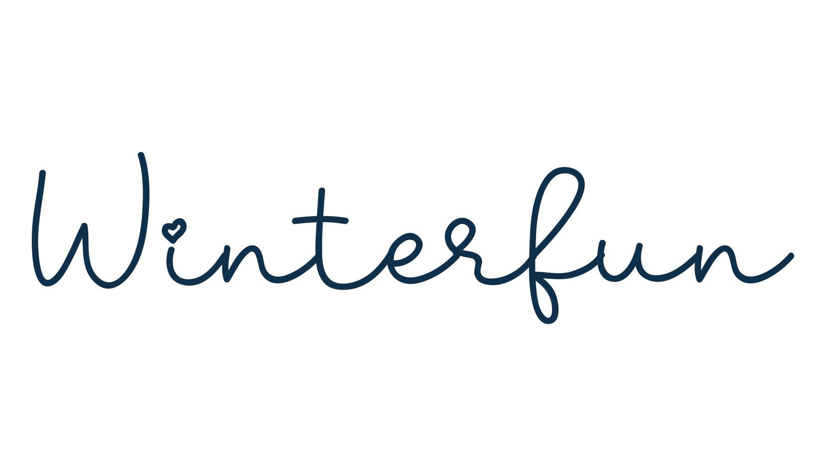Winterfun, script handwritten fancy decorative calligraphy font preview