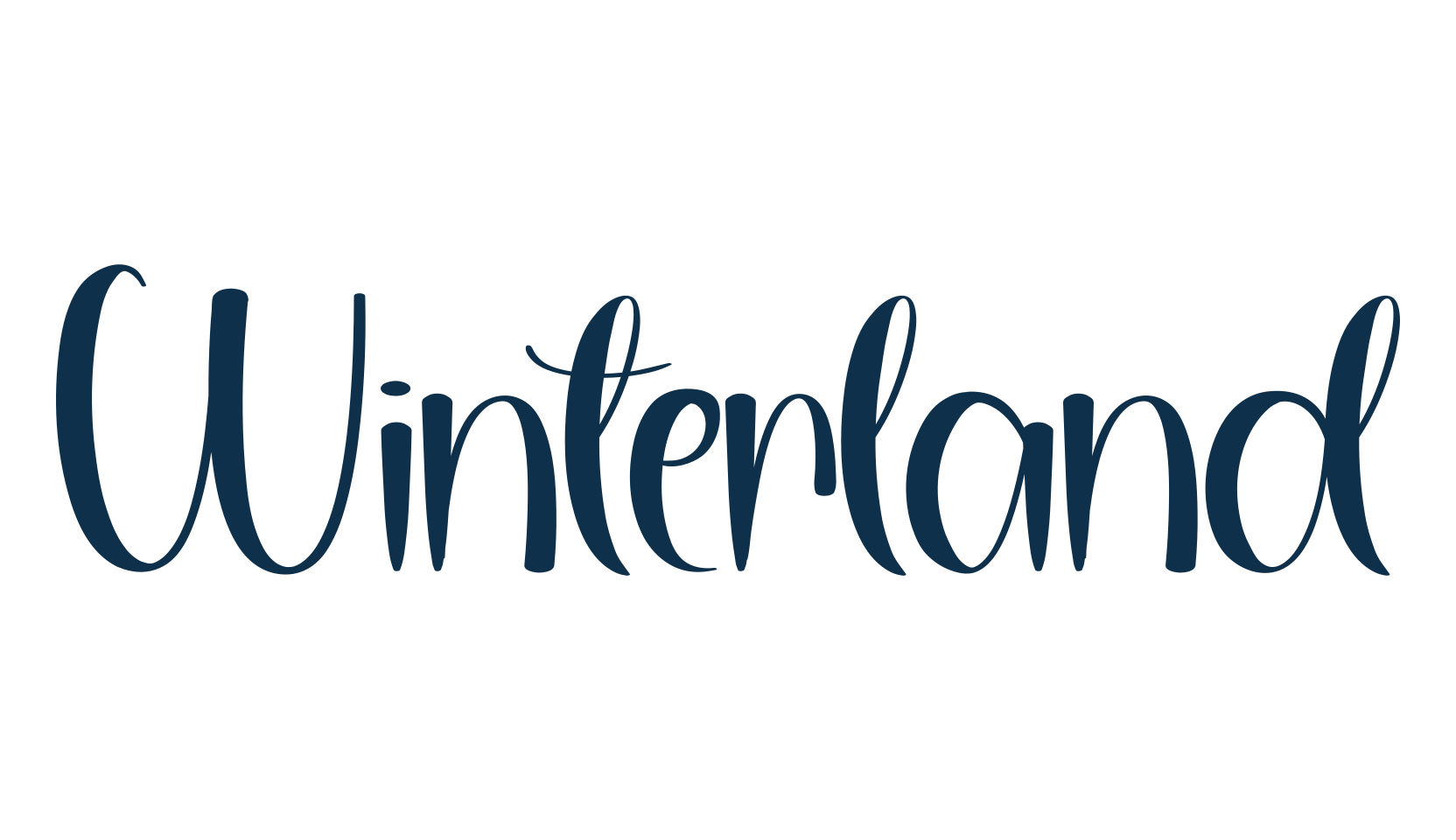 Winterland (winterland-7), display market font preview