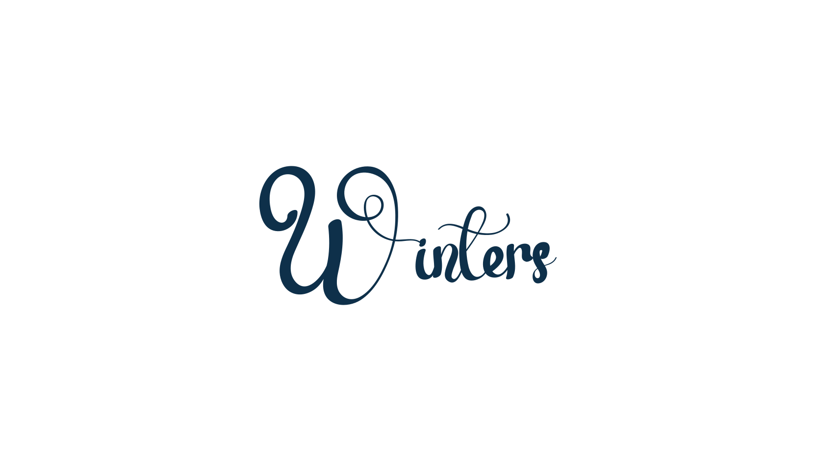 Winters (winters-2), display market font preview