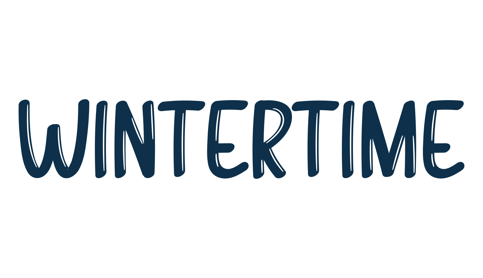 Wintertime (wintertime-2), fancy various decorative script calligraphy font preview