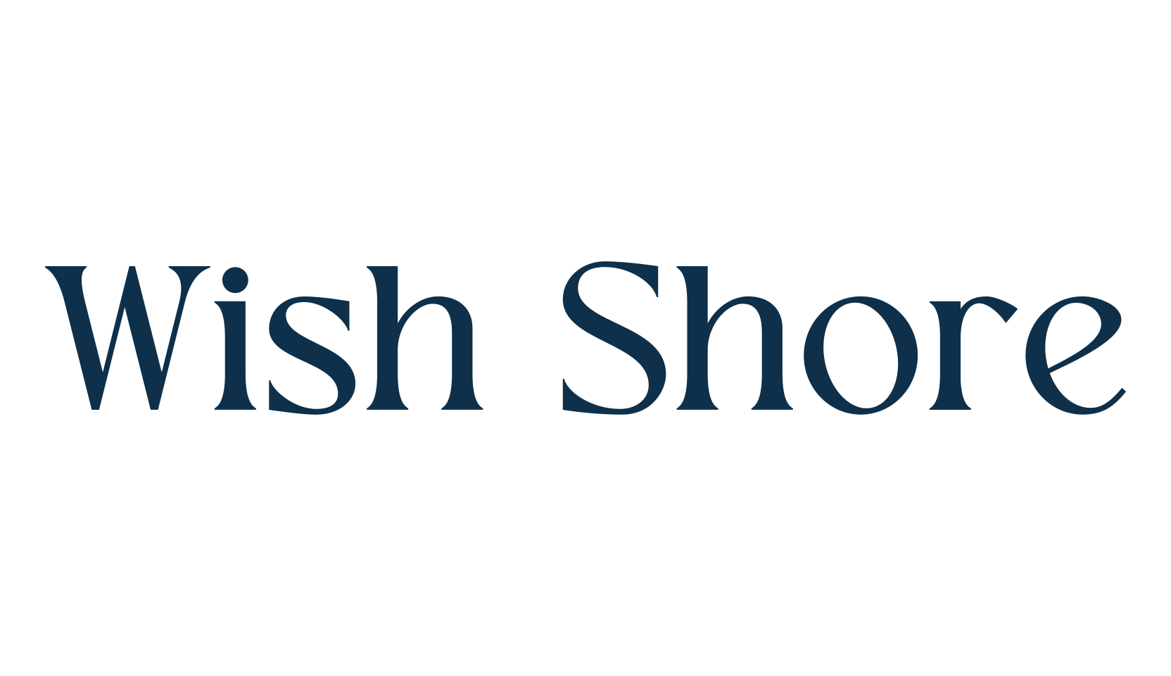 Wish Shore, serif font preview