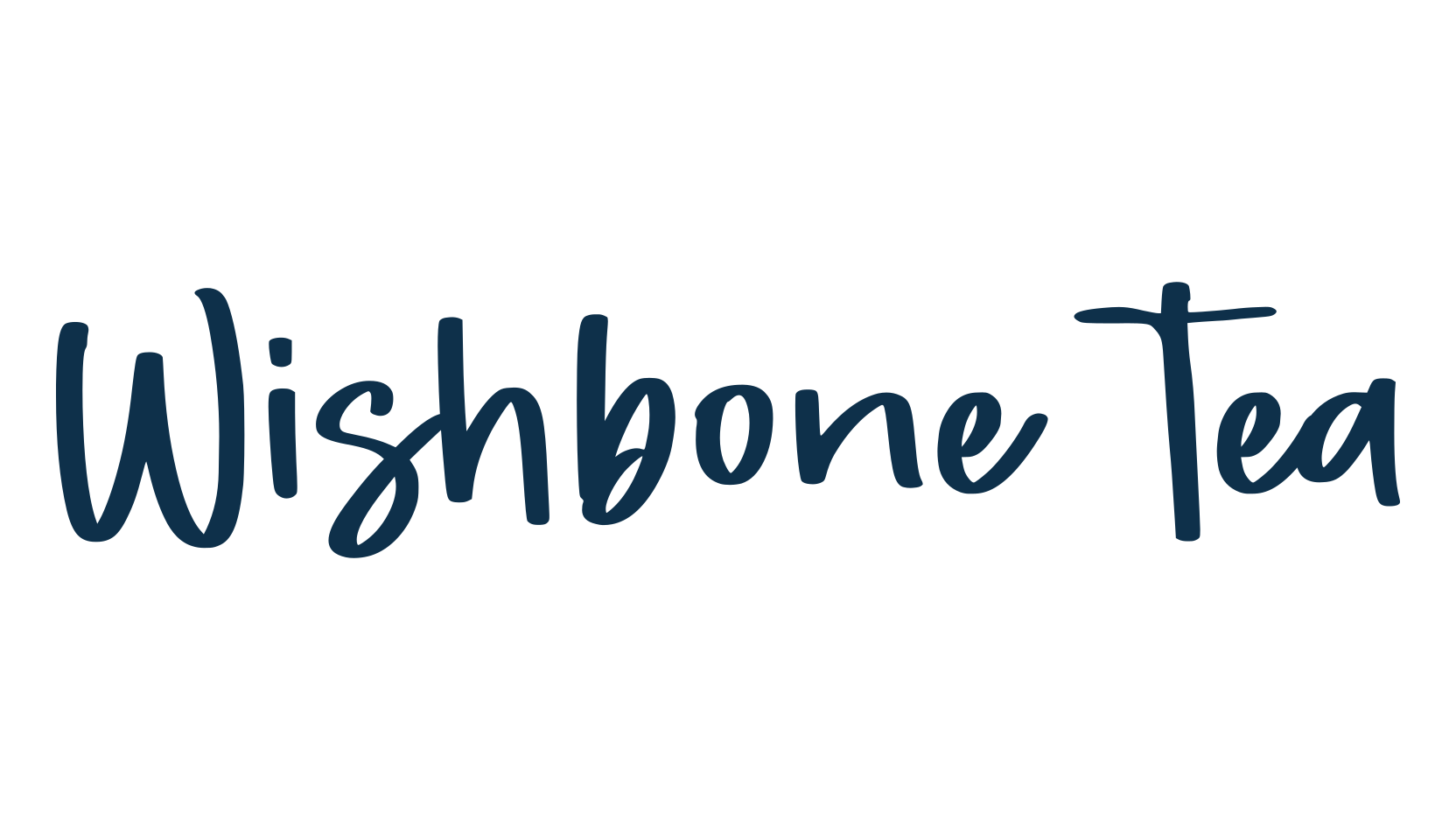 Wishbone Tea, script handwritten fancy decorative calligraphy font preview