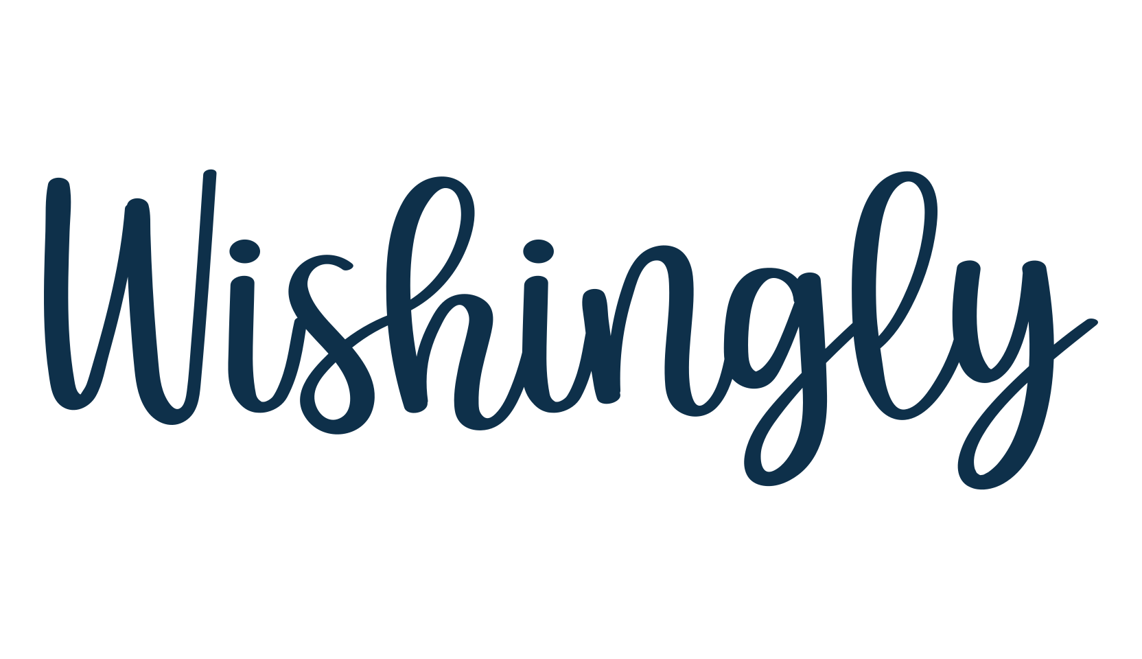 Wishingly, script handwritten fancy decorative calligraphy font preview