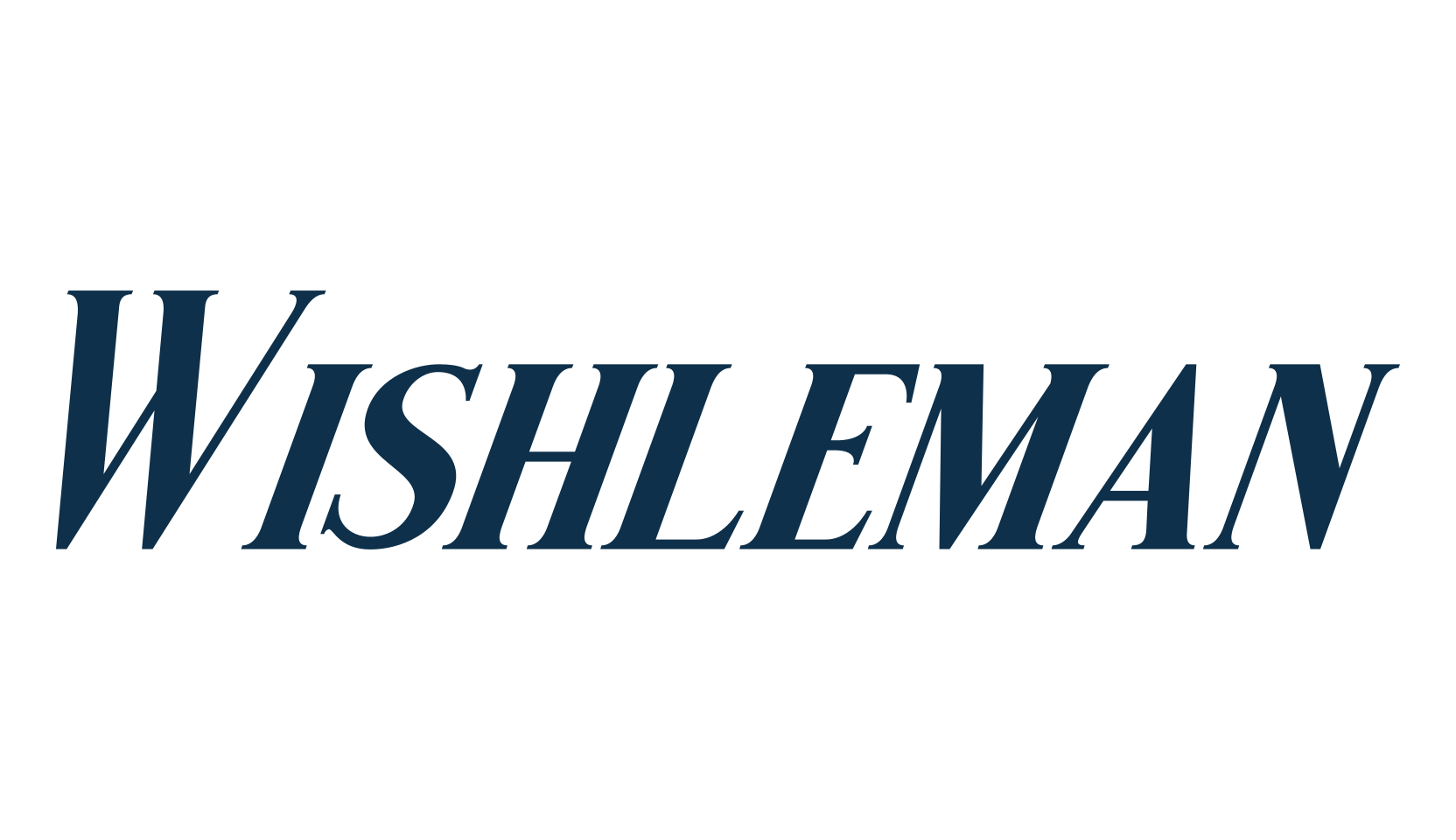 Wishleman, basic serif font preview