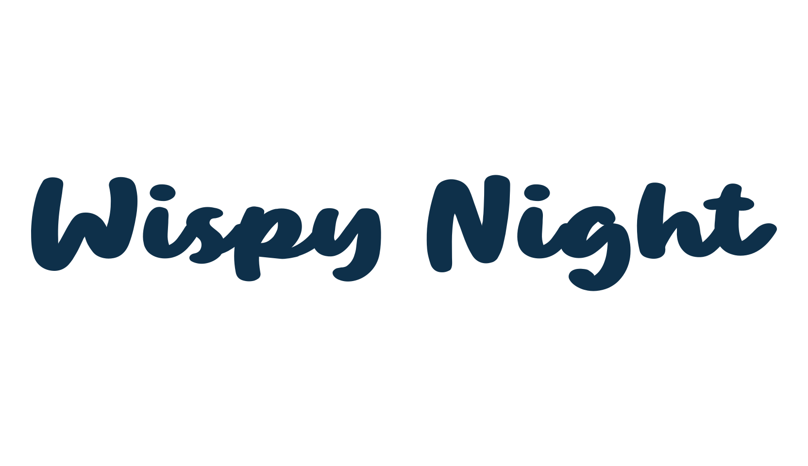 Wispy Night, script handwritten fancy decorative calligraphy font preview