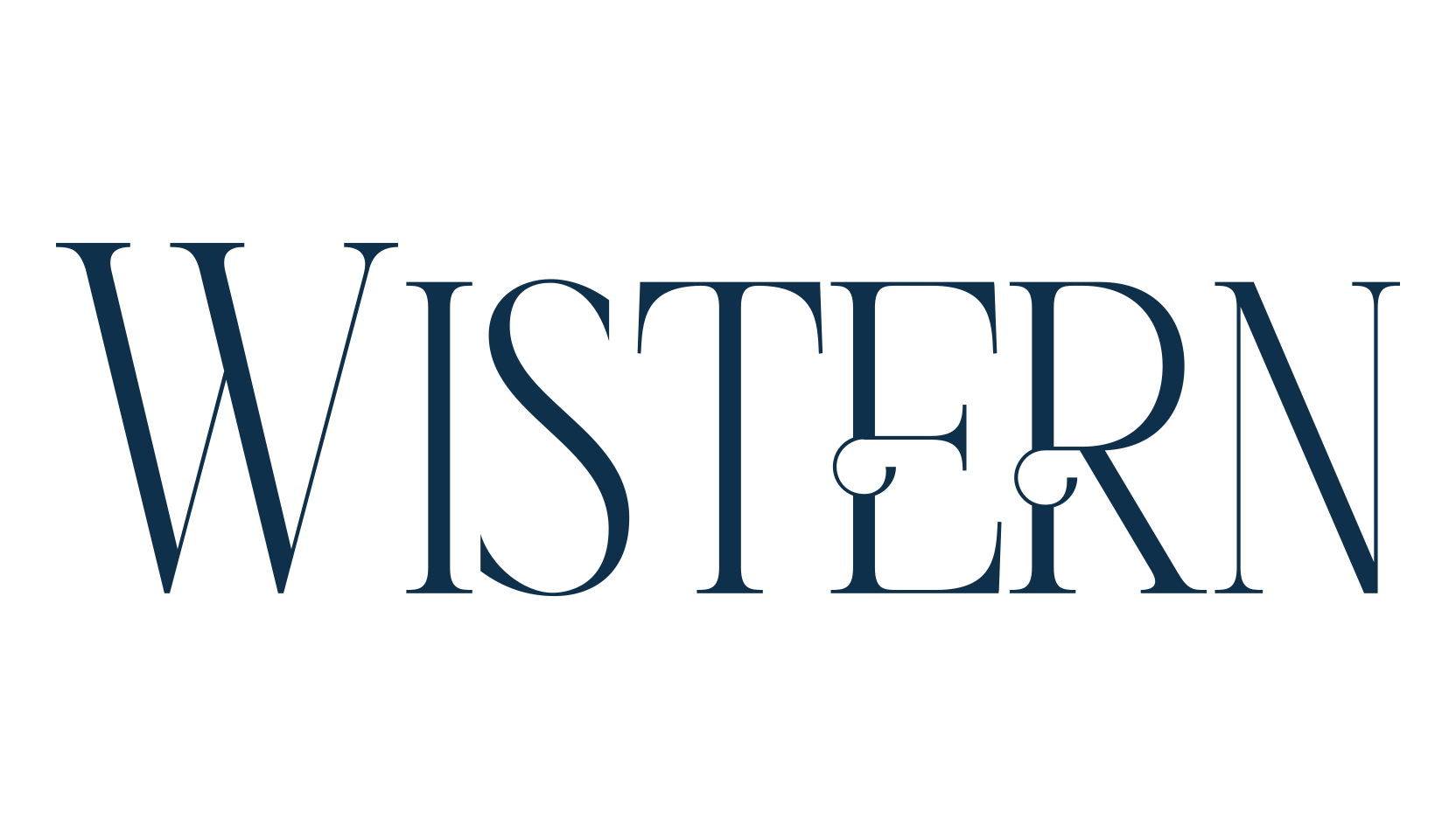Wistern, fancy retro decorative font preview