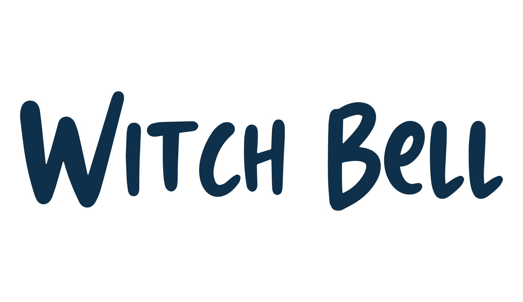 Witch Bell, script handwritten fancy decorative calligraphy font preview