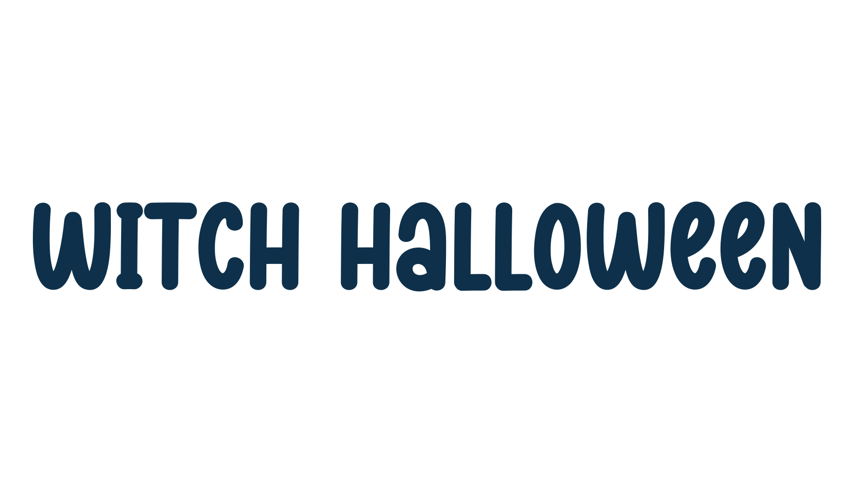 Witch Halloween, fancy various decorative script calligraphy font preview