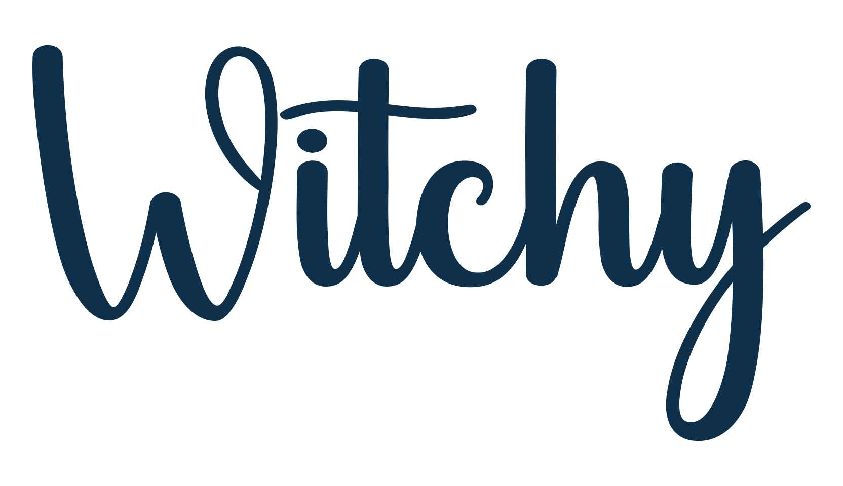 Witchy, various font preview