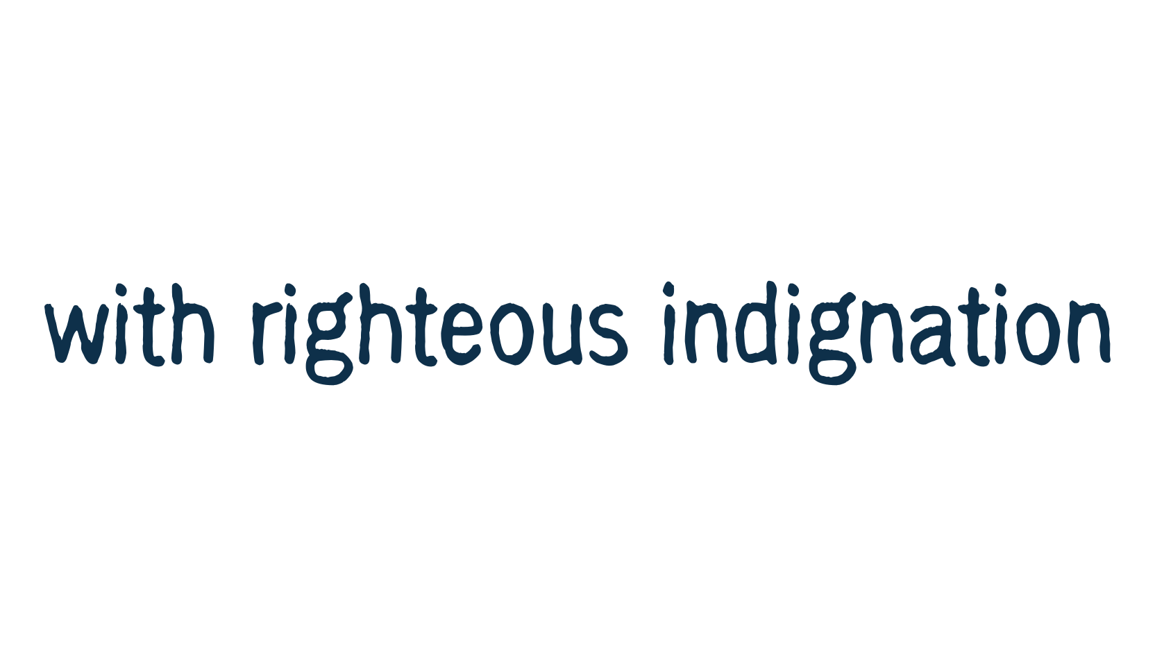 With Righteous Indignation, fancy various decorative font preview
