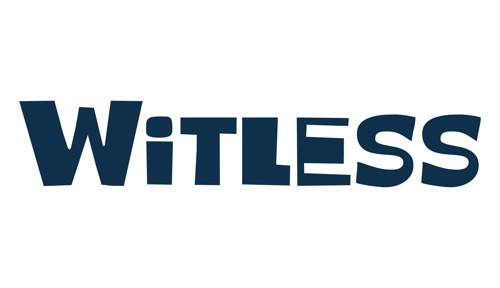 Witless, cartoon font preview